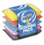 Duzzit 5pc Mixed Scouring Pads